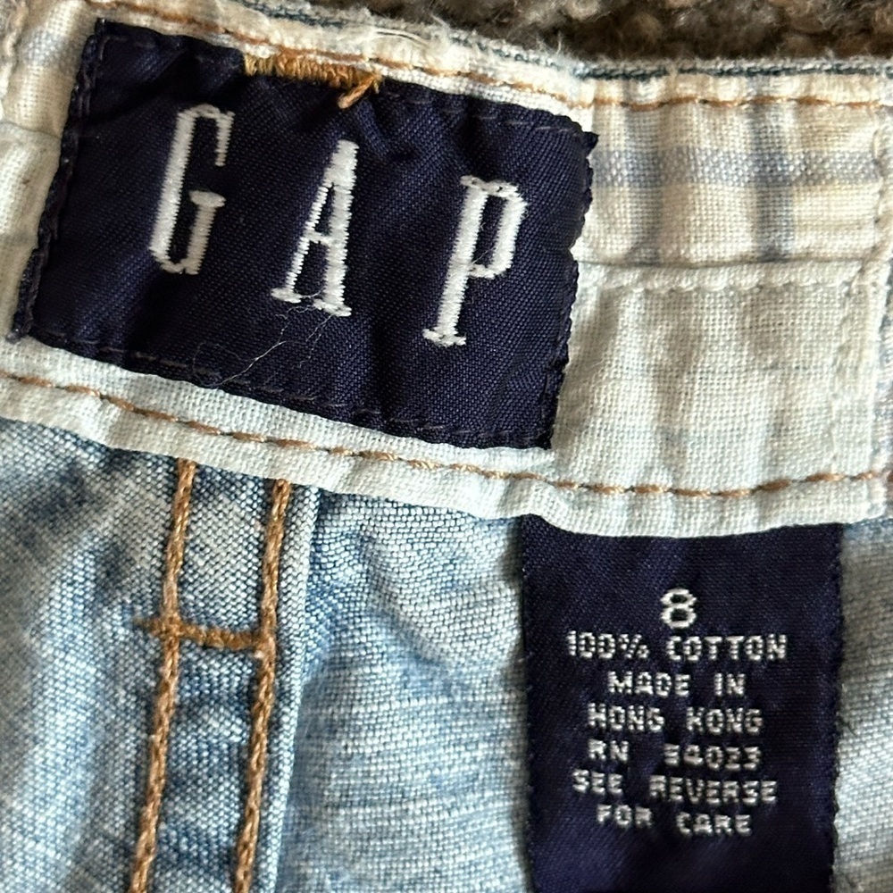 Vintage Gap denim button fly shorts - Picture 5 of 6